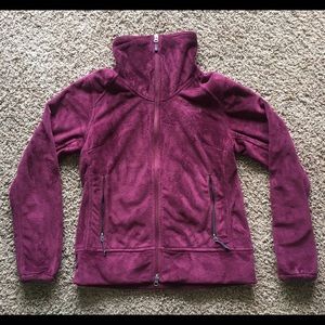The North Face Osito 2 Cowl Neck Fleece Maroon